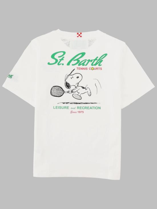 26SS [키즈] 세인트바쓰 티셔츠 PRL0001K 02653L01 WHITE - MC2 SAINT BARTH