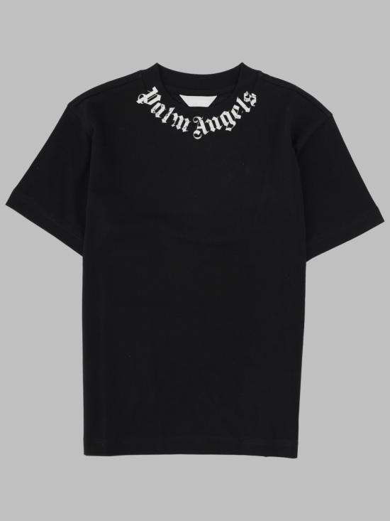 26SS [키즈] 팜앤젤스 티셔츠 PBAA003K S26JER004110 BLACK