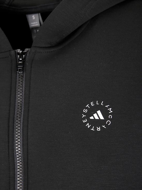 26FW 아디다스 바이 스텔라매카트니 후드 티셔츠 JV7036 BLACK - ADIDAS BY STELLA MCCARTNEY