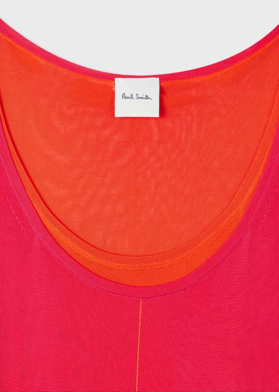 26SS 폴 스미스 민소매 티셔츠 W1R691NV11240 22 FUCHSIA - PAUL SMITH