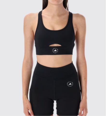 26FW 아디다스 바이 스텔라매카트니 트레이닝 티셔츠JW1997 black BLACK - ADIDAS BY STELLA MCCARTNEY
