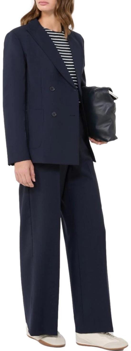 26SS 막스마라 스트레이트 팬츠 2615131041600001 NAVY - MAX MARA