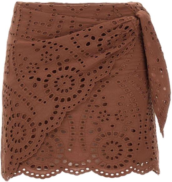 26SS 세인트바쓰 숏 스커트 8051689099542 BROWN