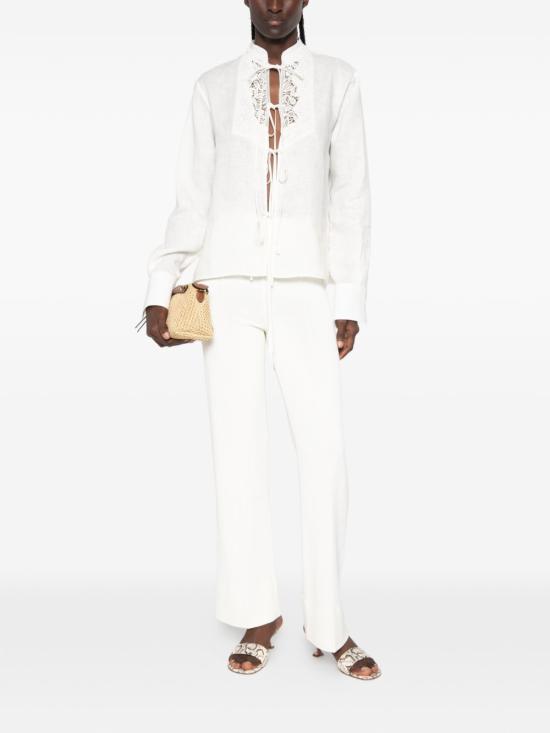 26SS 에르마노 설비노 셔츠 D484K612 GQI10602 WHITE - ERMANNO SCERVINO