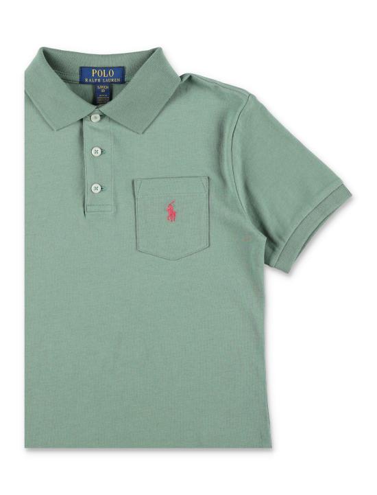 26FW [키즈] 폴로 랄프로렌 폴로 셔츠 970332 502 Verde - POLO RALPH LAUREN