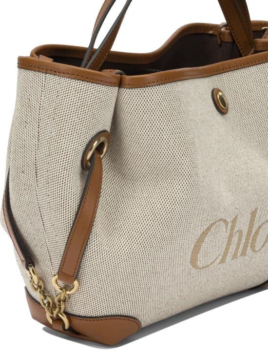26FW 끌로에 토트백 클로버 핸드백 브라운 - CHLOE