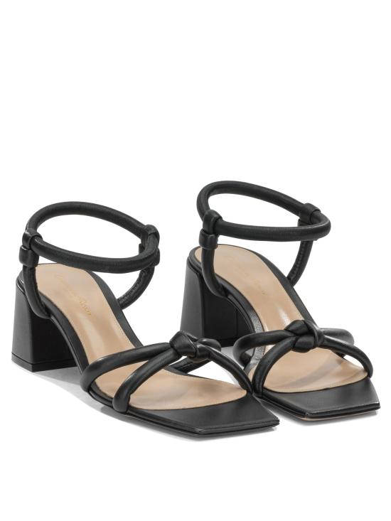 26FW 지안비토로시 샌들 주노 55mm  블랙 - GIANVITO ROSSI