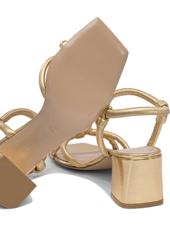 26FW 지안비토로시 샌들 주노 55mm  골드 - GIANVITO ROSSI
