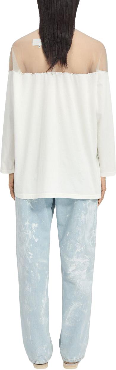 26SS 마르지엘라 긴팔 티셔츠 8056263388838 WHITE - MAISON MARGIELA