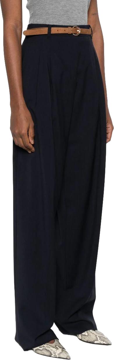 26SS 막스마라 스트레이트 팬츠 2616131081600008 NAVY - MAX MARA