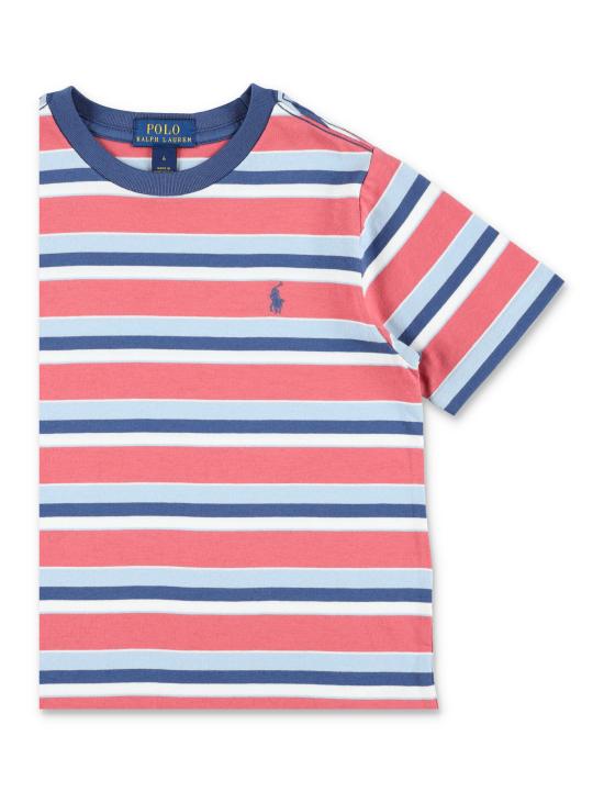 26FW [키즈] 폴로 랄프로렌 티셔츠 B18469 001 RED NAVY - POLO RALPH LAUREN
