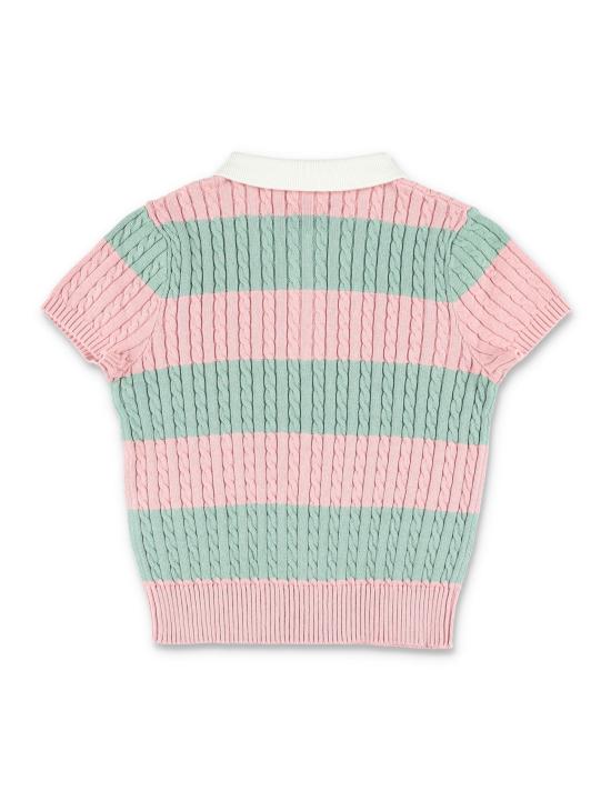  [키즈] 폴로 랄프로렌 캐주얼 세트 B17824 001 PINK GREEN - POLO RALPH LAUREN