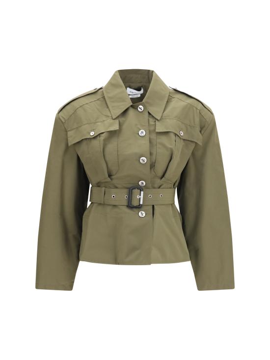 26FW 알렉산더 맥퀸 자켓 875815QEAHY 3093 GREEN
