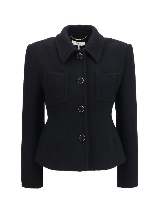 26FW 끌로에 수트 자켓 CH26AVE08060 001 BLACK