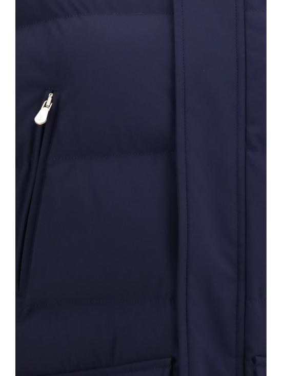 26FW 브루넬로 쿠치넬리 패딩 MV4061823 CTU62 BLUE - BRUNELLO CUCINELLI