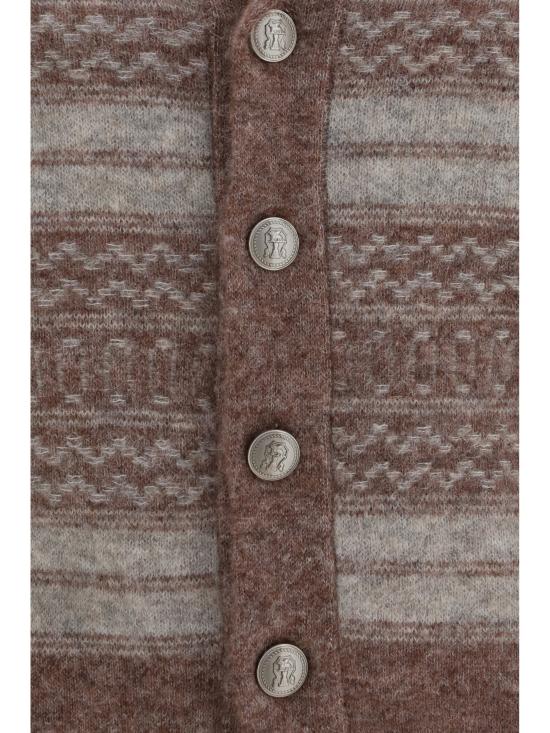 26FW 브루넬로 쿠치넬리 가디건 MTF710006 CTB53 BORDEAUX - BRUNELLO CUCINELLI