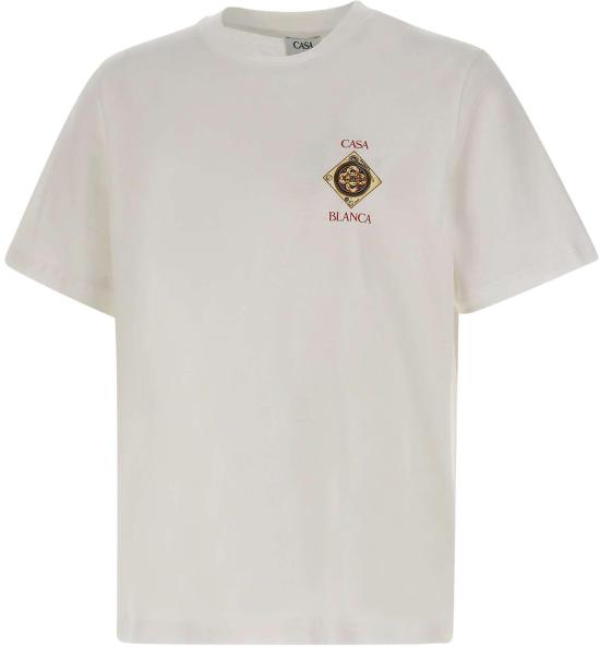 26SS 카사블랑카 반팔 티셔츠 5063820007180 WHITE