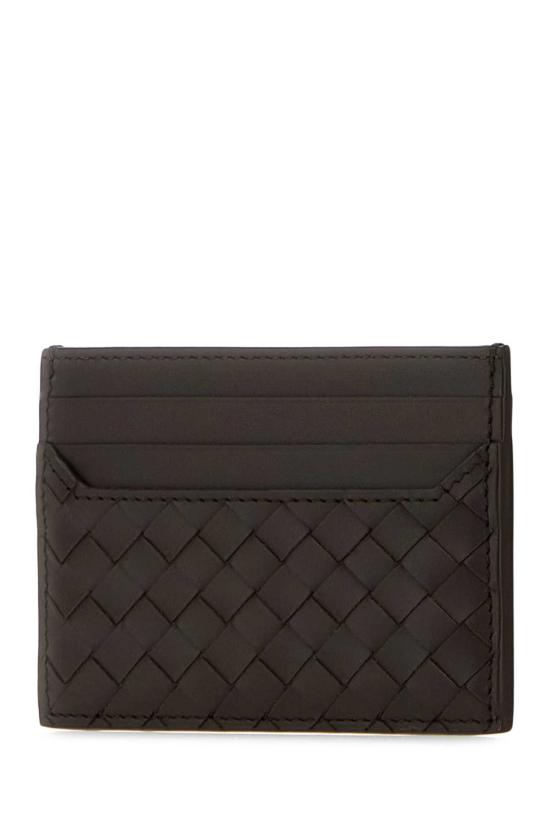 26FW 보테가베네타 인트레치아토 피콜로 카드 케이스 817397V4LQ1 2113 FONDENTE - BOTTEGA VENETA