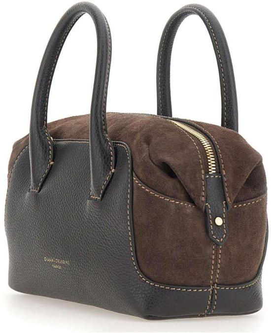 26FW 지아니 끼아리니 토트백 BS12240GRNCMNEROMOKA BROWN - GIANNI CHIARINI