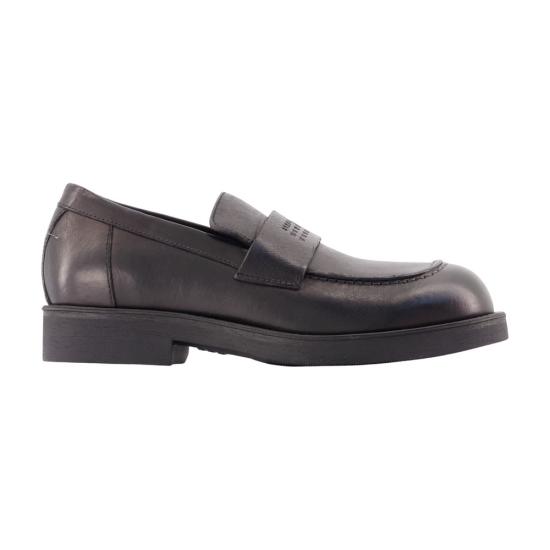 26FW MM6 메종마르지엘라 시티 바이커 로퍼 SH1WR0006 P7431 T8013 black