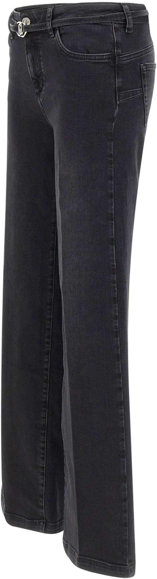26SS 리우조 데님 팬츠 UA6160D02648L451 BLACK - LIU JO