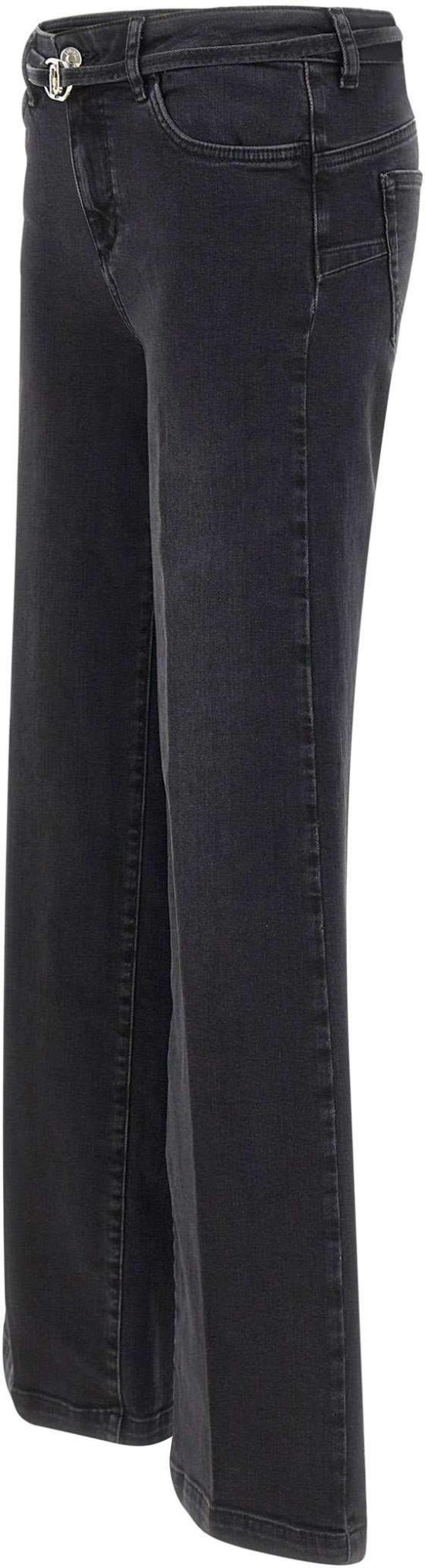 26SS 리우조 데님 팬츠 UA6160D02648L451 BLACK - LIU JO