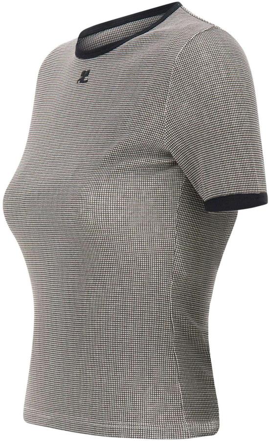 26SS 쿠레쥬 반팔 티셔츠 126JTS017JS0223 LICHTGREY - COURREGES