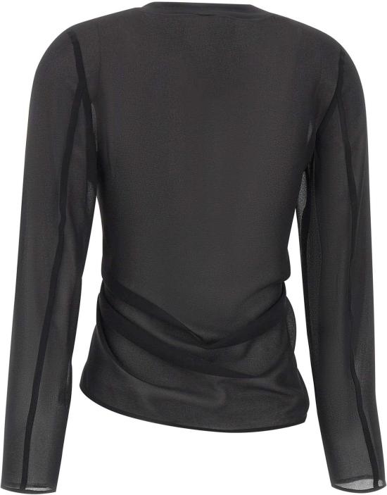 26FW 마르지엘라 블라우스 S52NH0047M35468900 BLACK - MAISON MARGIELA