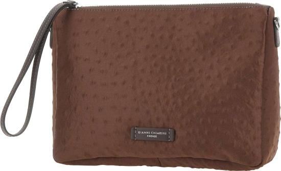 26FW 지아니 끼아리니 클러치/파우치 BS12625RASTZESPRESSO BROWN