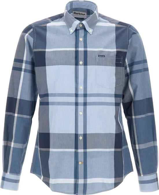 26SS 바버 긴팔 셔츠 MSH5071MSHTN22 LICHTBLUE