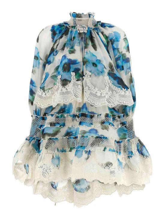 26SS 짐머만 숏 원피스 8704DS262BLPOP Blue