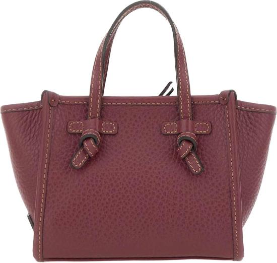 26FW 지아니 끼아리니 토트백 BS8065BBLTUANTIQUERUBY MAROON