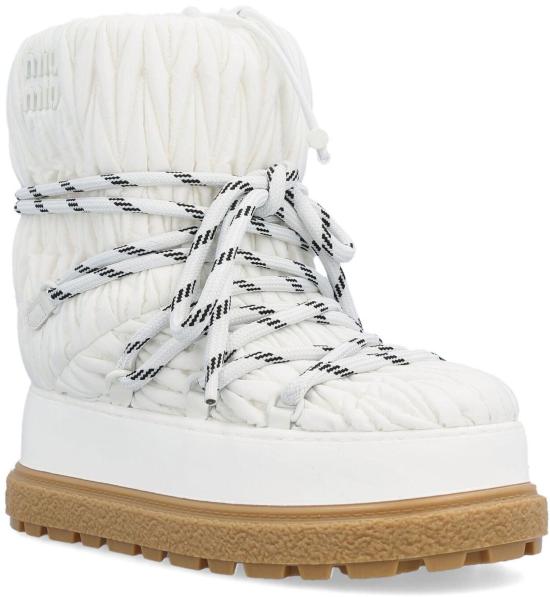  미우미우 탑 5U853D3LG6F0009 WHITE - MIU MIU