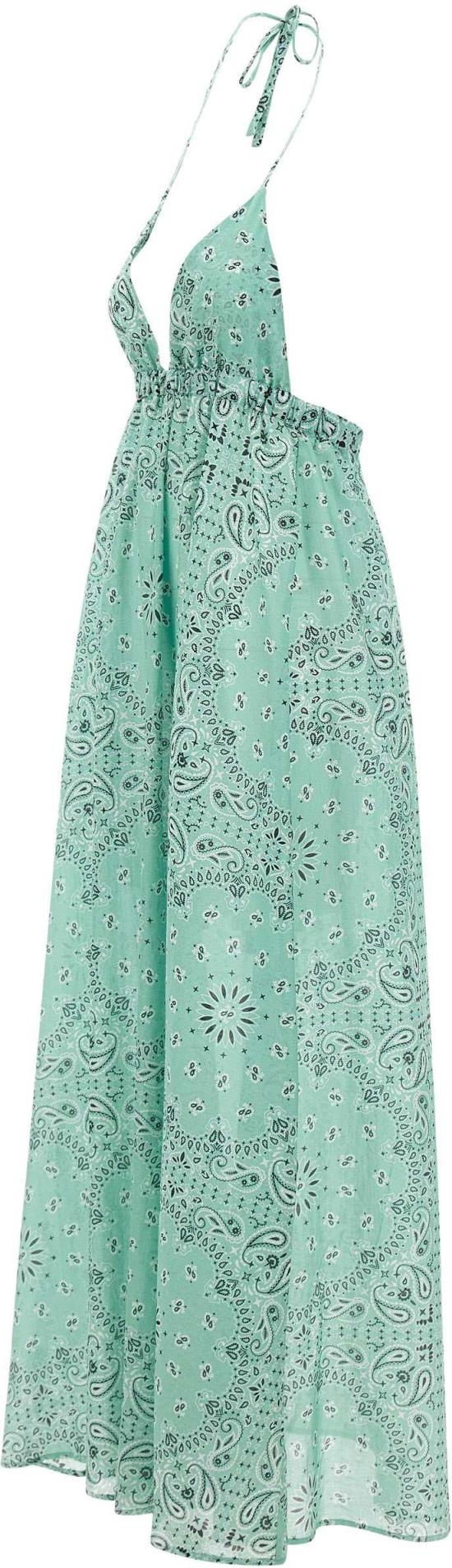 26SS 세인트바쓰 롱 원피스 ZUK000101350L GREEN - MC2 SAINT BARTH