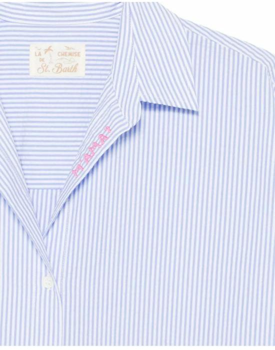 26SS 세인트바쓰 셔츠 8057338857693 LICHTBLUE - MC2 SAINT BARTH