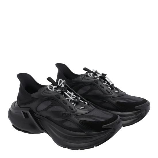 26SS 펜디 F-라이트 스니커즈 7E1846 AYFPF08M4 Black - FENDI