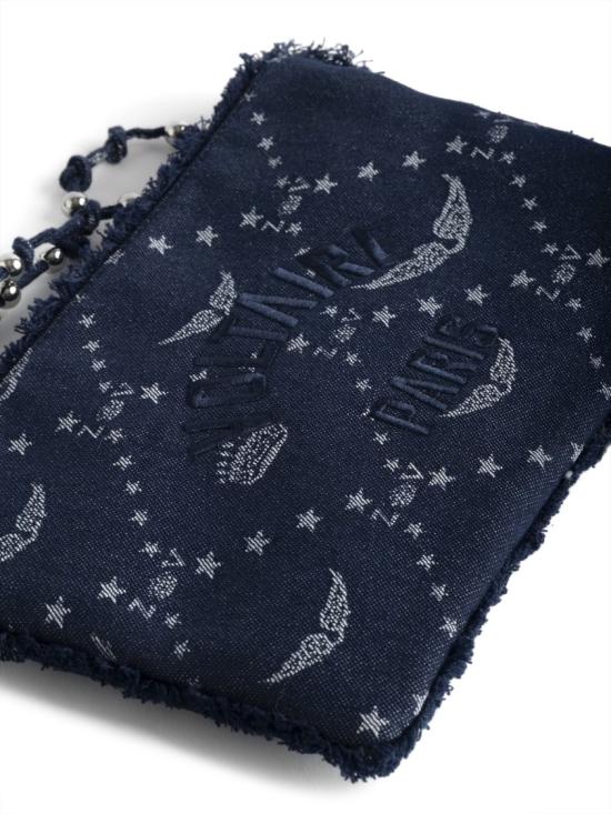 26SS 자딕앤볼테르 클러치/파우치 LWSG03746SILENT Blue - ZADIG & VOLTAIRE