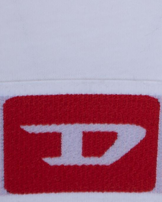 26FW 디젤 이르마-D-코어 티셔츠 A182730NJAP100 WHITE - DIESEL