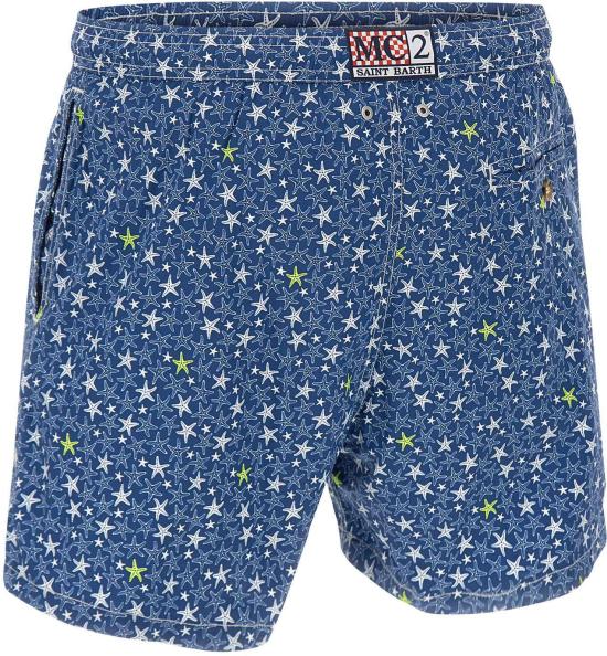 26SS 세인트바쓰 스윔팬츠 LIG001601050L BLUE - MC2 SAINT BARTH