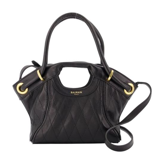 26FW 발망 토트백 HN1FD088LSP6 0PA black