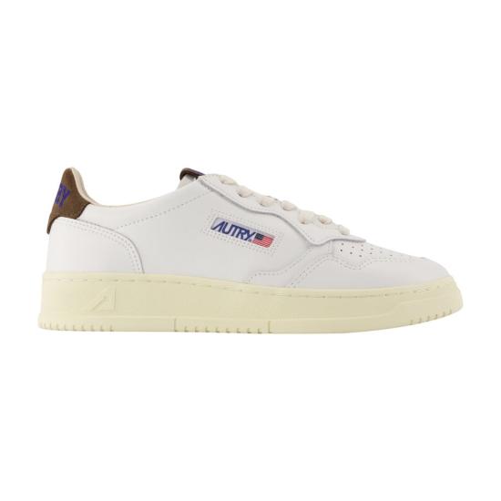 26FW 오트리 메달리스트 로우 스니커즈 AULM HJ03 WHITE