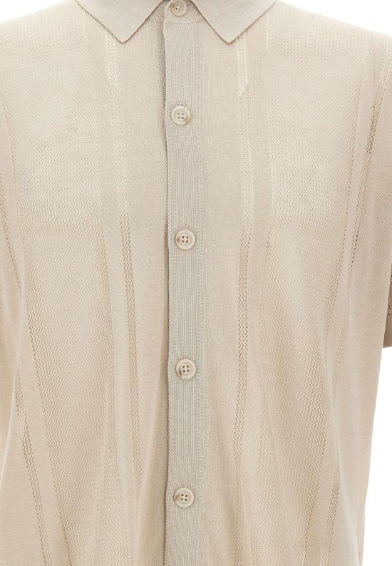 26SS 파올로페코라 반팔 셔츠 A033F2001420 BEIGE - PAOLO PECORA