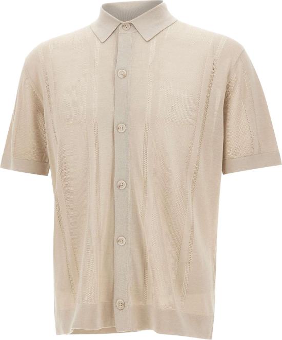26SS 파올로페코라 반팔 셔츠 A033F2001420 BEIGE