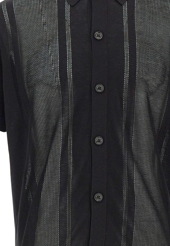 26SS 파올로페코라 반팔 셔츠 A033F2009000 BLACK - PAOLO PECORA