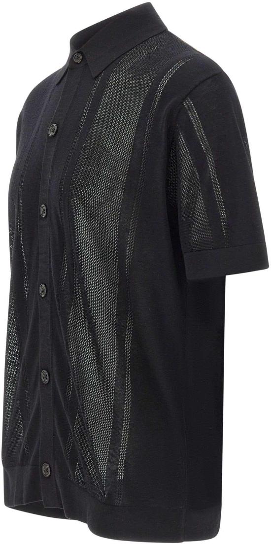 26SS 파올로페코라 반팔 셔츠 A033F2009000 BLACK - PAOLO PECORA