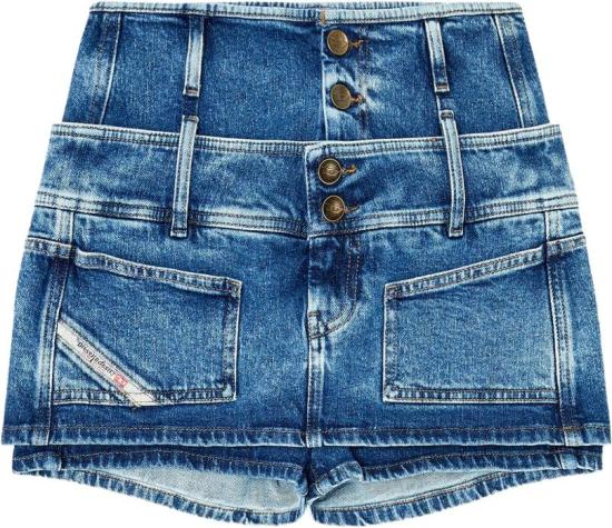26FW 디젤 데님 스커트 A23281007EU01 BLUE