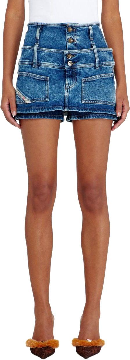 26FW 디젤 데님 스커트 A23281007EU01 BLUE - DIESEL