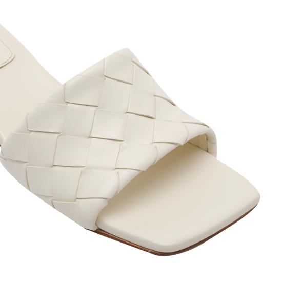 26SS 보테가베네타 뮬/슬리퍼 838098 V2ED09031 White - BOTTEGA VENETA