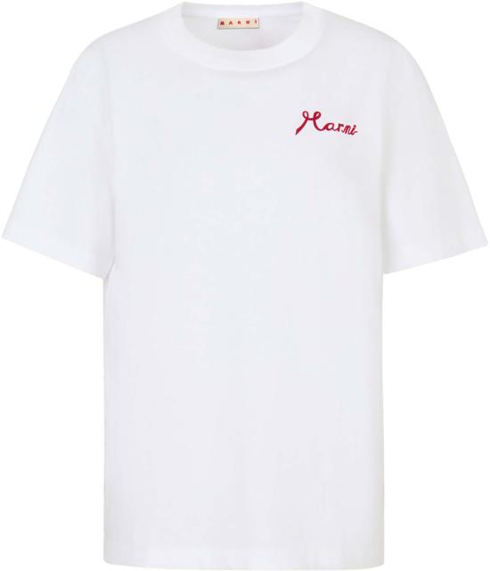 26SS 마르니 반팔 티셔츠 8059030866362 WHITE