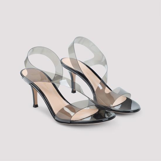 26FW 지안비토로시 샌들 G3184370RIC GSV FUNE FUME BLACK - GIANVITO ROSSI